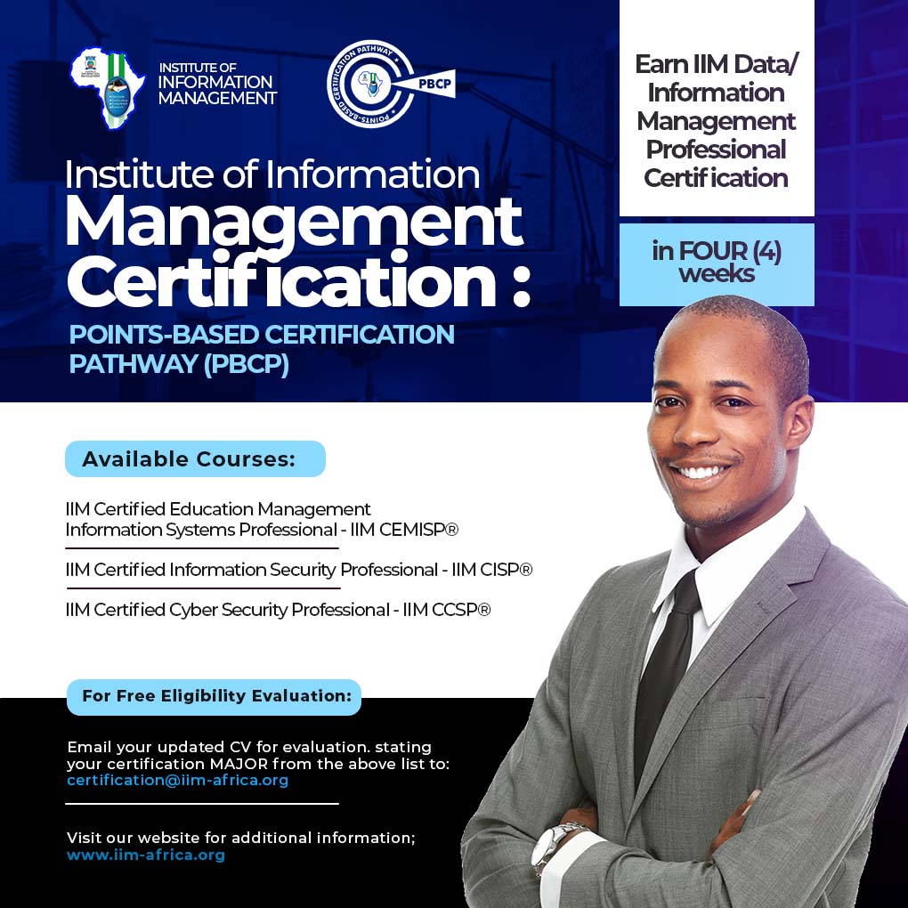IIM Point Based Certification