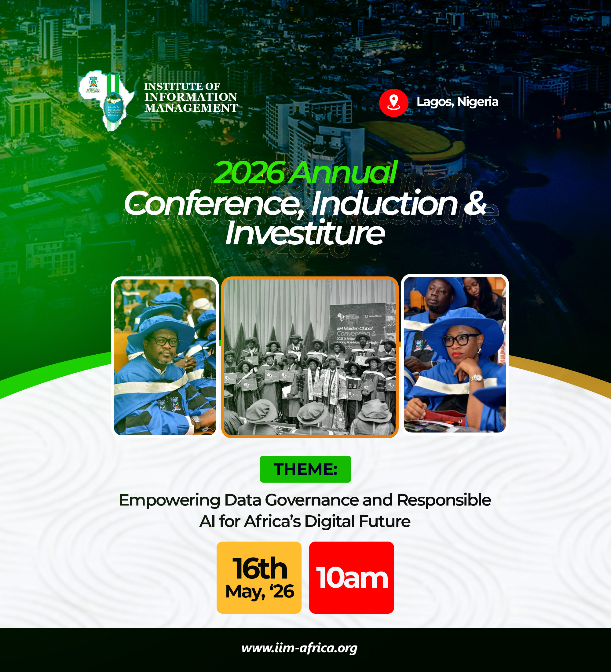 IIM Nigeria 2026 Conference, Induction & Investiture