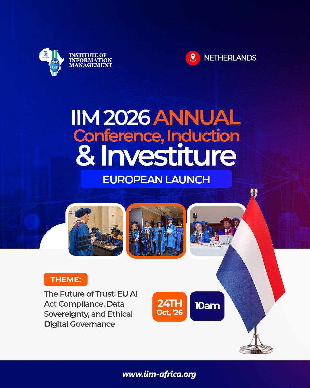 IIM Netherlands Conference, 68th Induction 2026