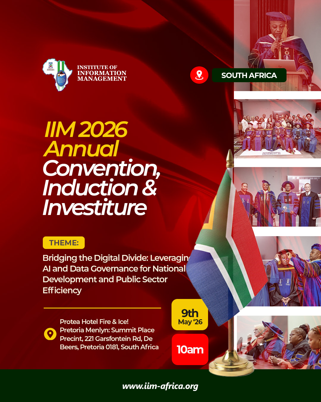 IIM South Africa 2026 Conference & 63rd Investiture